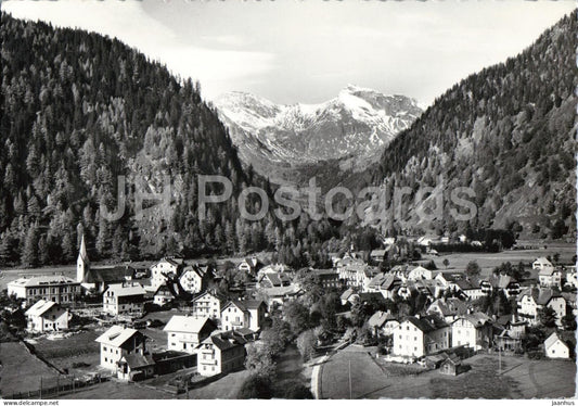 Hohenluftkurort Mallnitz 1200 m mit Geiselkopf 2968 m - Karnten - village - 1 - 3718 - old postcard - Austria - unused - JH Postcards