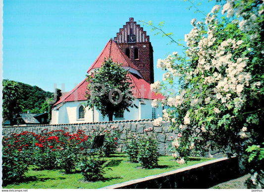 Maria Kyrkan - Bastad - church - 13853 - Sweden - unused - JH Postcards