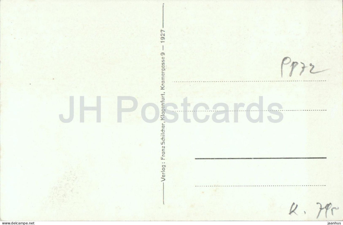 Millstatt am See - Friedhofeingang - cemetery - 334 - old postcard - 1927 - Austria - unused