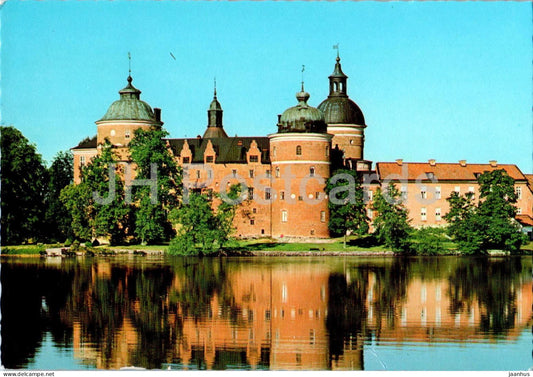 Mariefred - Gripsholms Slott - castle - multiview - 1084 - 1986 - Sweden - used - JH Postcards