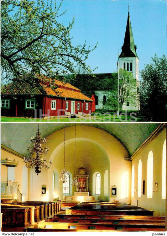 Malexanders Kyrka - Malexander - church - 19463 - 1998 - Sweden - used - JH Postcards
