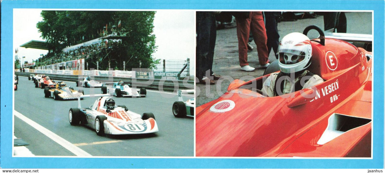 Formula Easter - Racing cars - Jan Vesely - F-3 - car - racing motorsport - Czech Republic - unused - JH Postcards