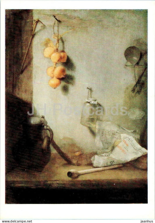 painting by Lucas Christopher Paudiss - Still Life - German art - 1972 - Russia USSR - unused - JH Postcards