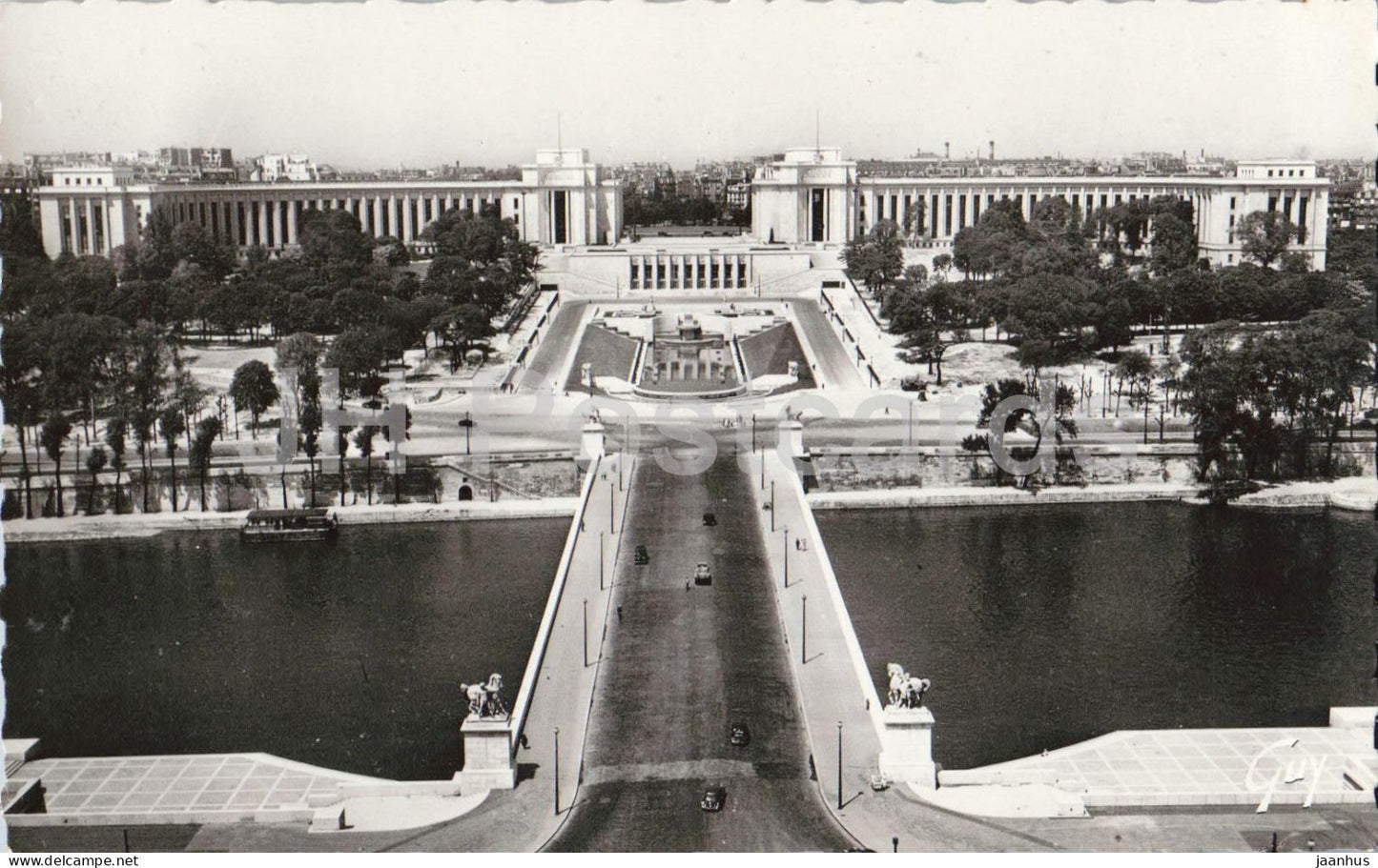 Paris Et Ses Merveilles - Le pont d'Iena et le palais de Chaillot - bridge - palace 311 - old postcard - France - unused - JH Postcards