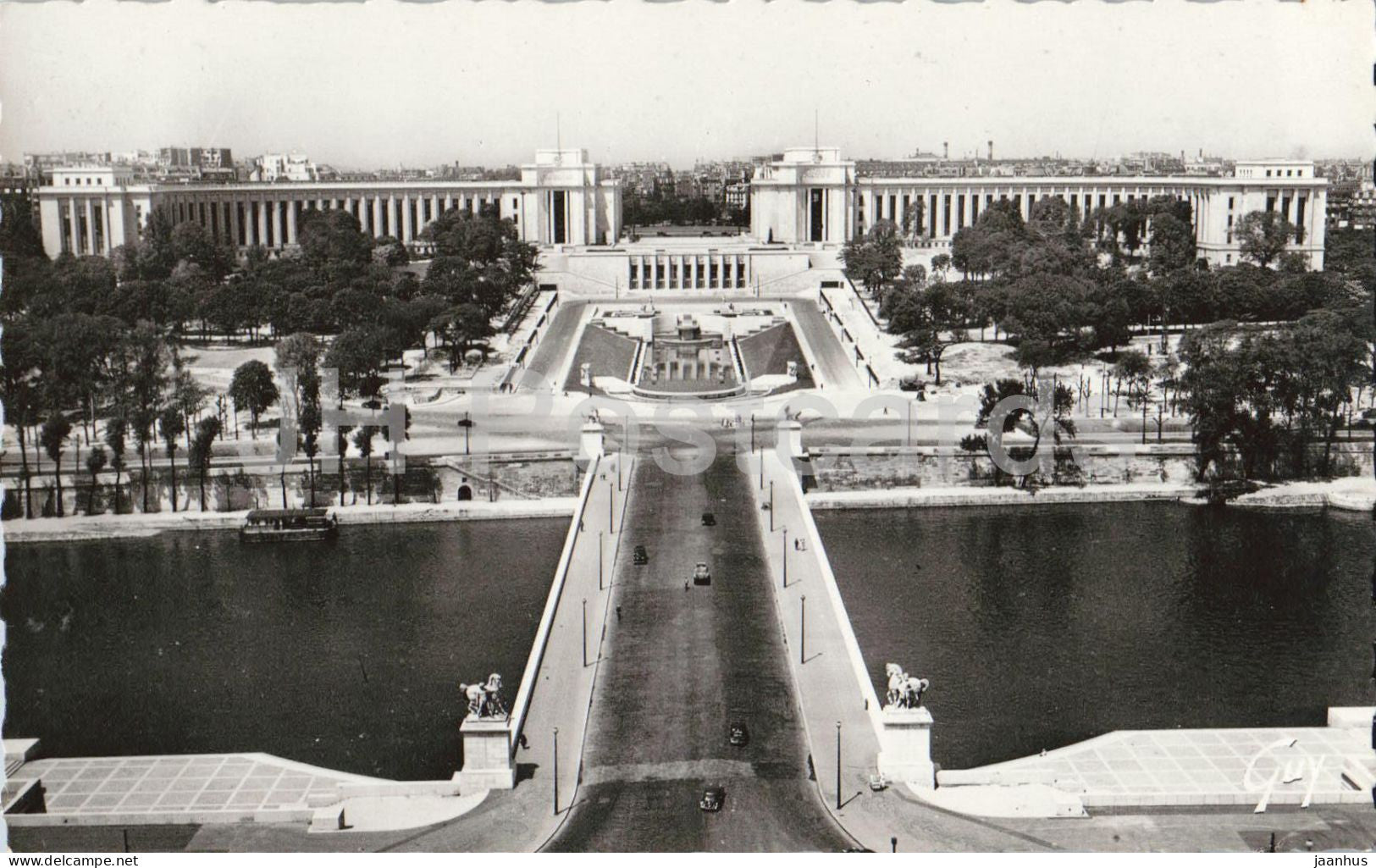 Paris Et Ses Merveilles - Le pont d'Iena et le palais de Chaillot - bridge - palace 311 - old postcard - France - unused - JH Postcards