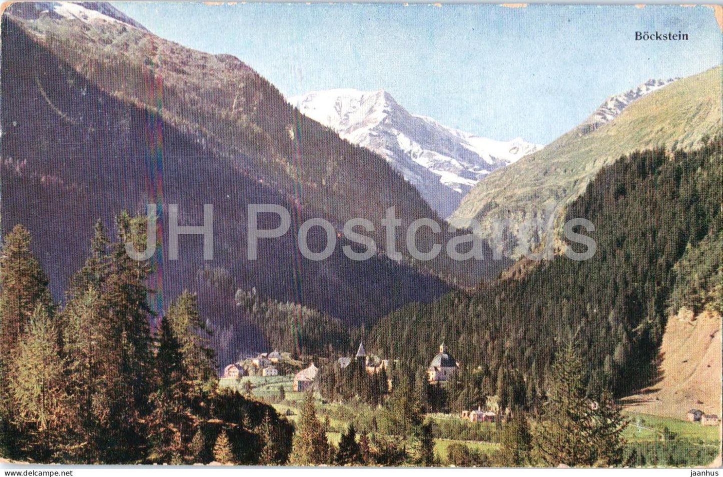 Bockstein - panorama - No. 653 - old postcard - 1925 - Austria - used - JH Postcards
