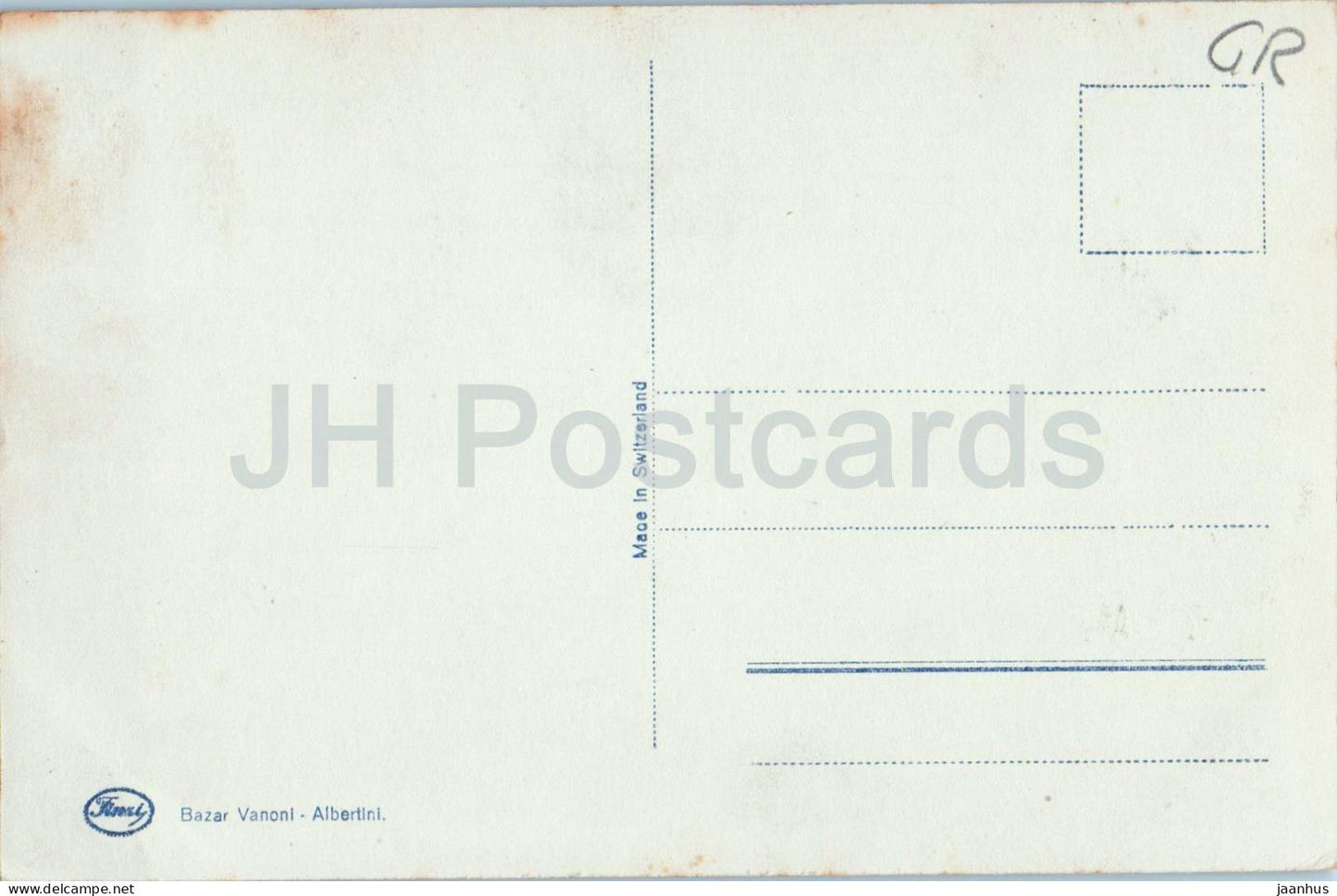 S. Bernardino Ospizio 2062 m  e Pizzo della Chiesa 3043 m - Hospice - 4031 - old postcard - 1930s - Switzerland - unused