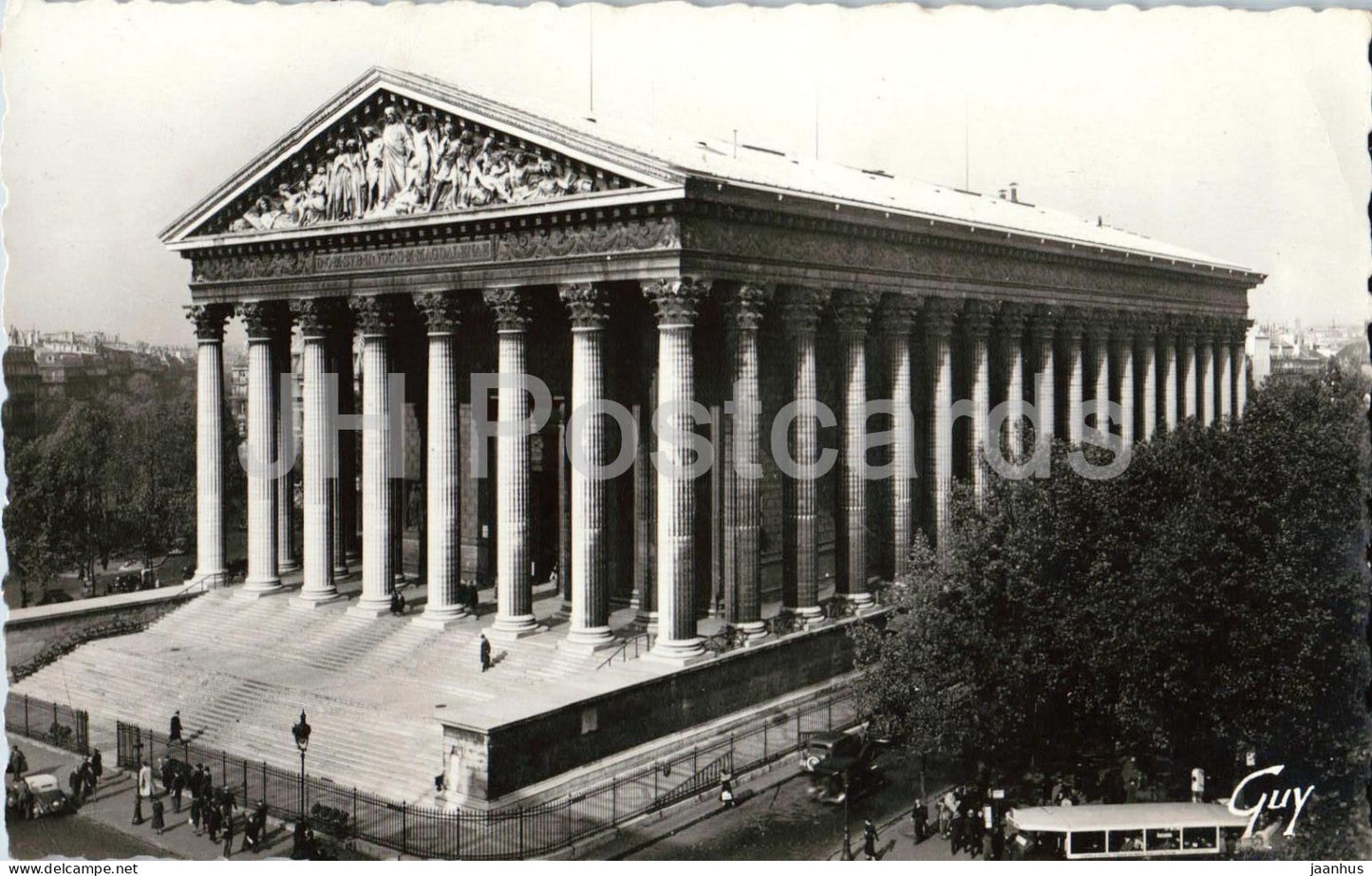 Paris Et Ses Merveilles - Eglise de la Madeleine - Church of the Madeleine - 329 - old postcard - France - unused - JH Postcards