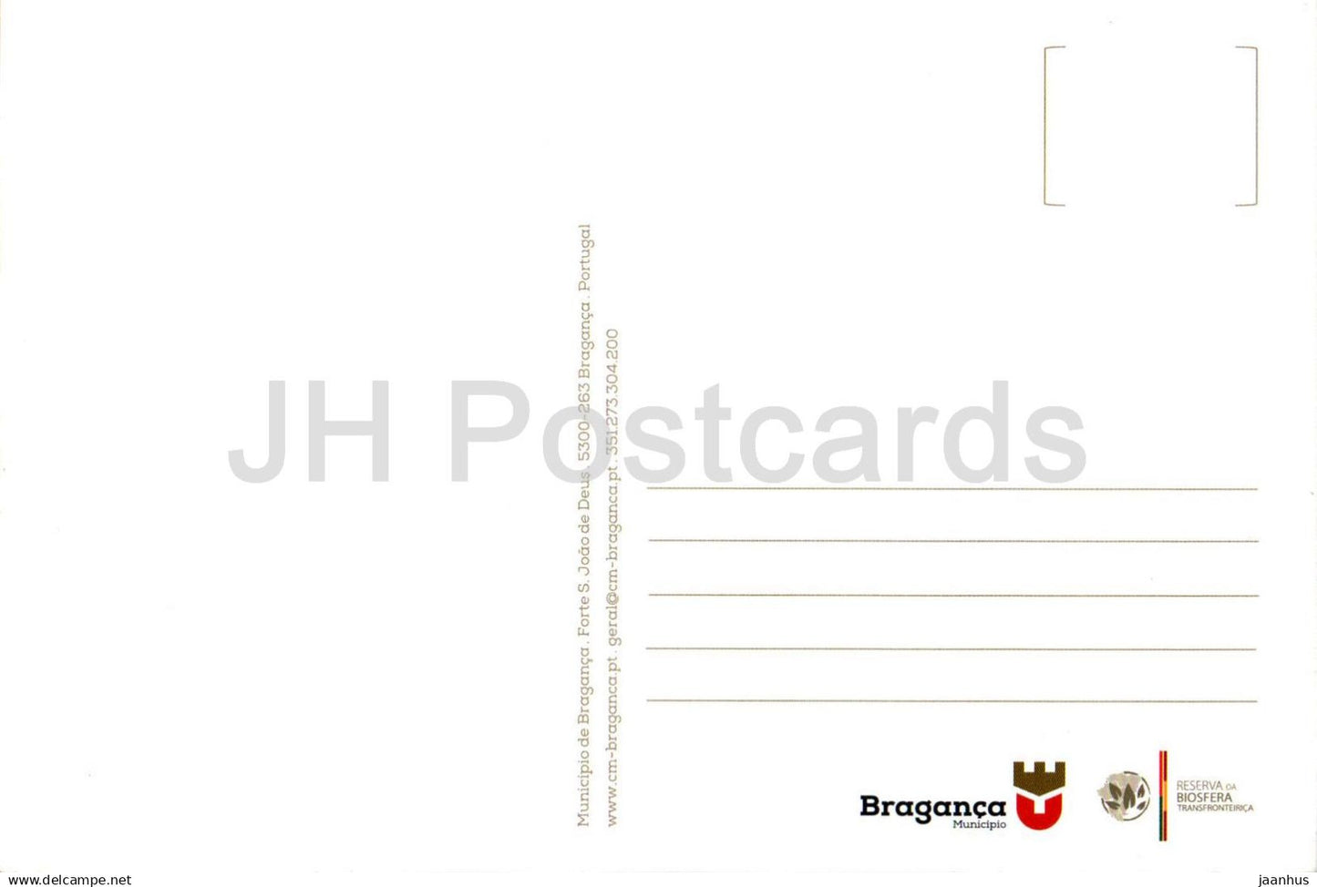 Braganca - Rio de Onor - Portugal - inutilisé 