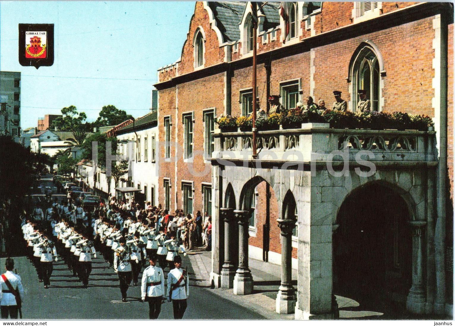Gibraltar - Changing of the Guard - military parade ceremony - 18 - Gibraltar - unused - JH Postcards