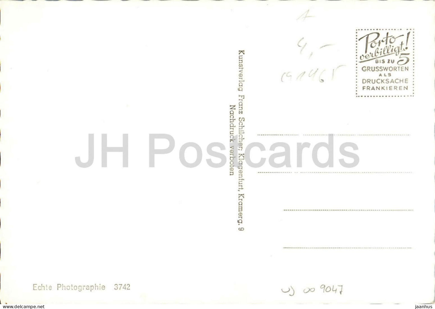 Maria Wörth - Kärnten - Dorf - Kirche - Seeblick - Multiview - 3742 - alte Postkarte - Österreich - unbenutzt