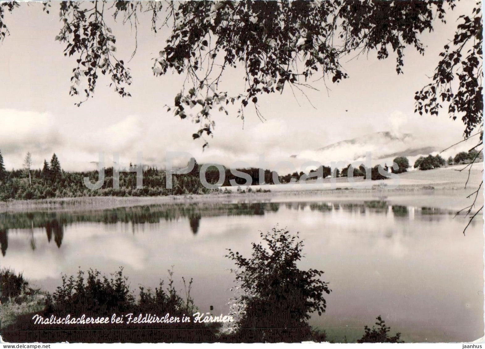 Maltschachersee bei Feldkirchen in Karnten - lake - 1964 - Austria - used - JH Postcards