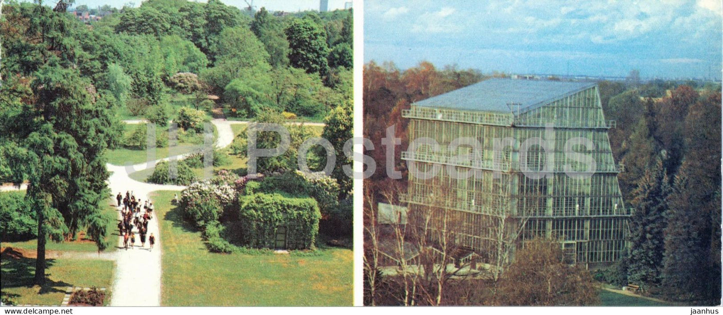 Riga - University of Latvia Botanical Garden greenhouse complex - botanical garden - 1986 - Latvia - USSR - unused - JH Postcards