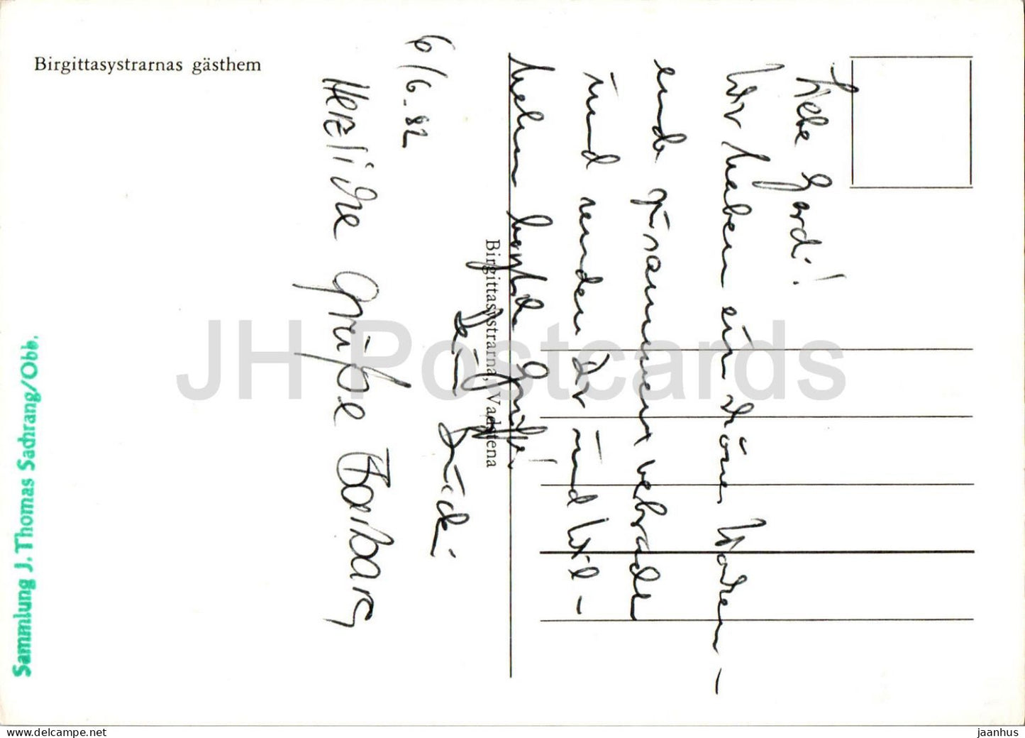 Birgittasystrarnas gasthem - gusest house - Sweden - used