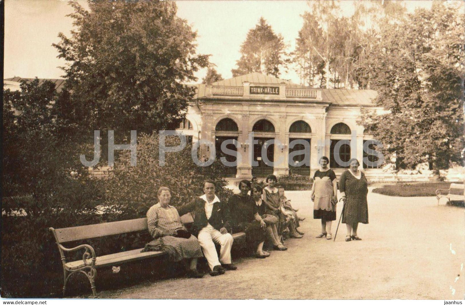 Bad Hall - Trinkhalle - 81769 - old postcard - Austria - unused - JH Postcards