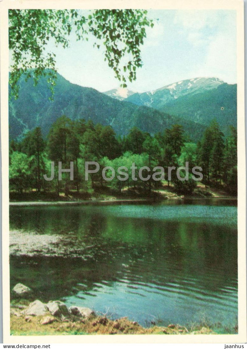 Dombai Valley - Lake Kara-Kel - Caucasus - 1979 - Russia USSR - unused - JH Postcards