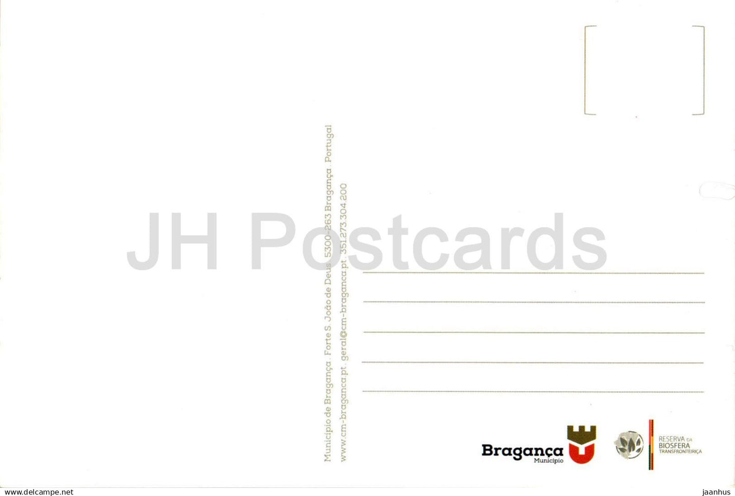 Braganca - Caretos - pratique rituelle populaire - costumes - Portugal - inutilisé 