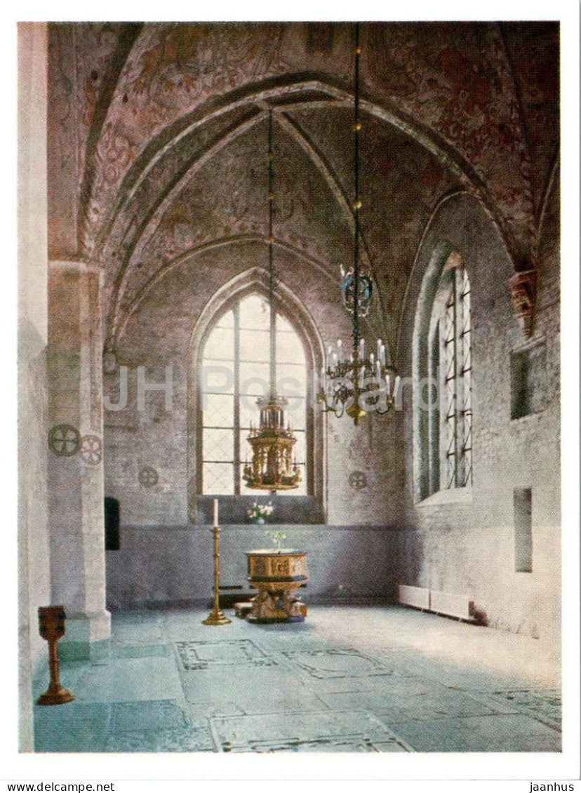 Malmo - St Petri Kyrka - Kramarkapellet - chapel - church - Sweden - unused - JH Postcards