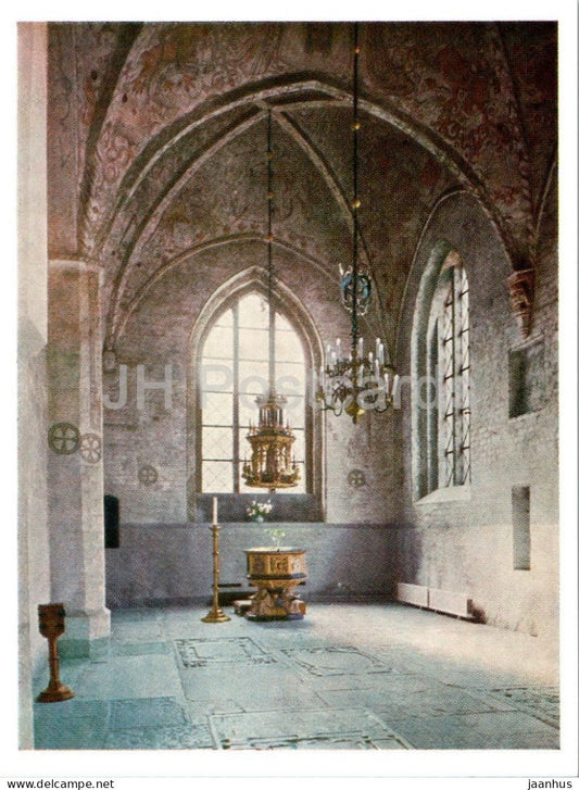 Malmo - St Petri Kyrka - Kramarkapellet - chapel - church - Sweden - unused - JH Postcards