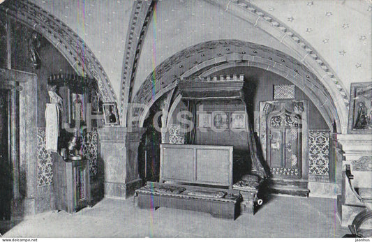 Salzburg - Museum Carolino - Augusteum - Gotische Halle - interior view - old postcard - Austria - unused - JH Postcards