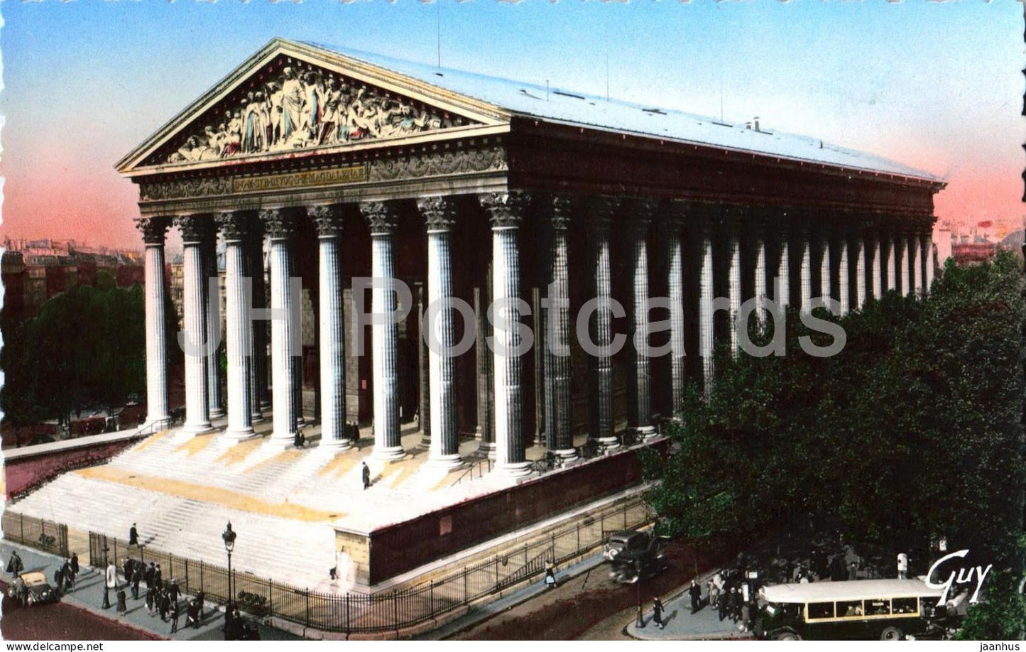 Paris Et Ses Merveilles - Eglise de la Madeleine - Church of the Madeleine - 429 - old postcard - France - unused - JH Postcards