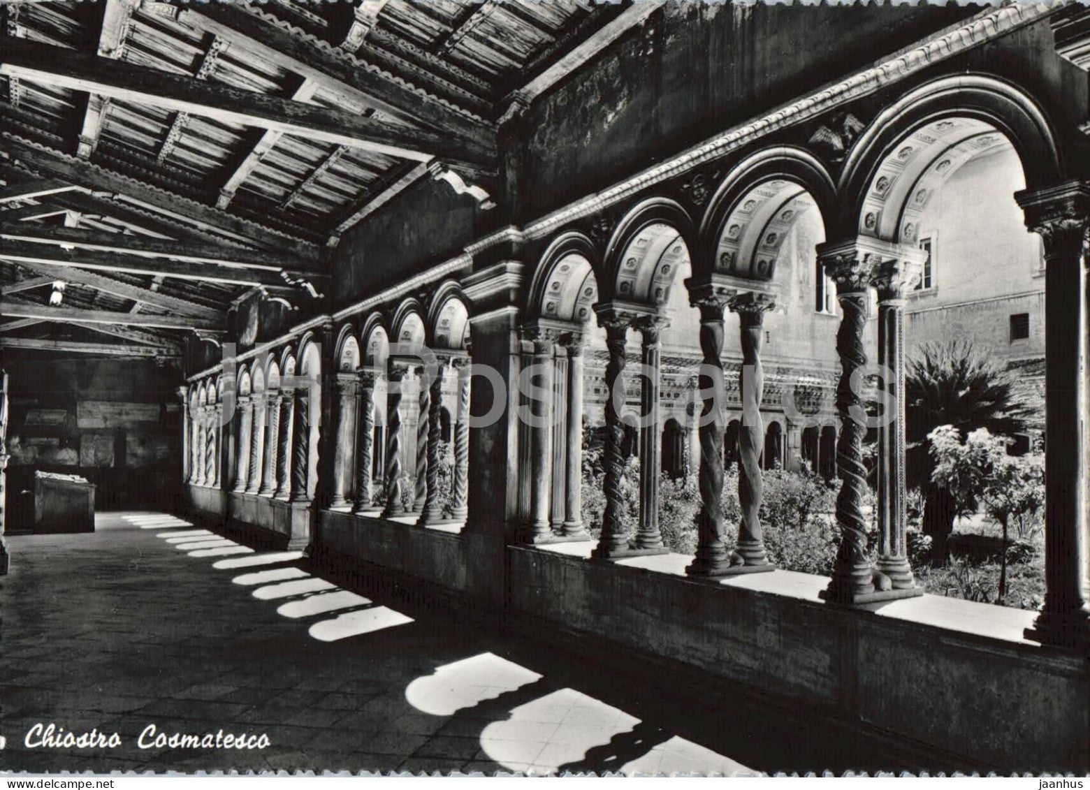 Roma - Rome - Vatican - Basilica di S. Pietro - Chiostro Cosmatesco - cloister - old postcard - Italy - unused - JH Postcards