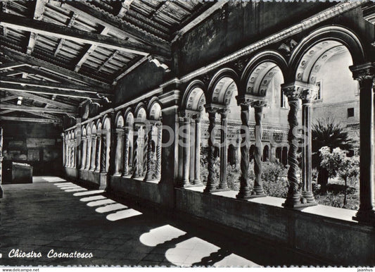 Roma - Rome - Vatican - Basilica di S. Pietro - Chiostro Cosmatesco - cloister - old postcard - Italy - unused - JH Postcards