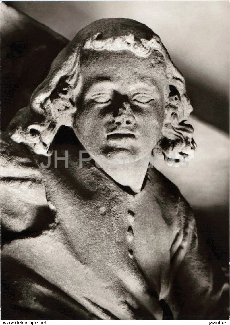 sculpture by the Naumburg Master - Saint Martin - Sankt Martin - Bassenheim 13th century - 1 - 1960s - Germany - unused - JH Postcards