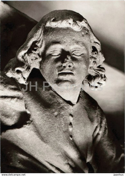 sculpture by the Naumburg Master - Saint Martin - Sankt Martin - Bassenheim 13th century - 1 - 1960s - Germany - unused - JH Postcards