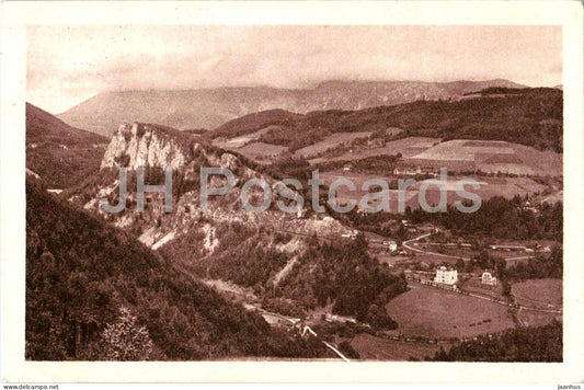 Semmering - Polleroswand - mountain - 26217 - old postcard - 1922 - Austria - used - JH Postcards