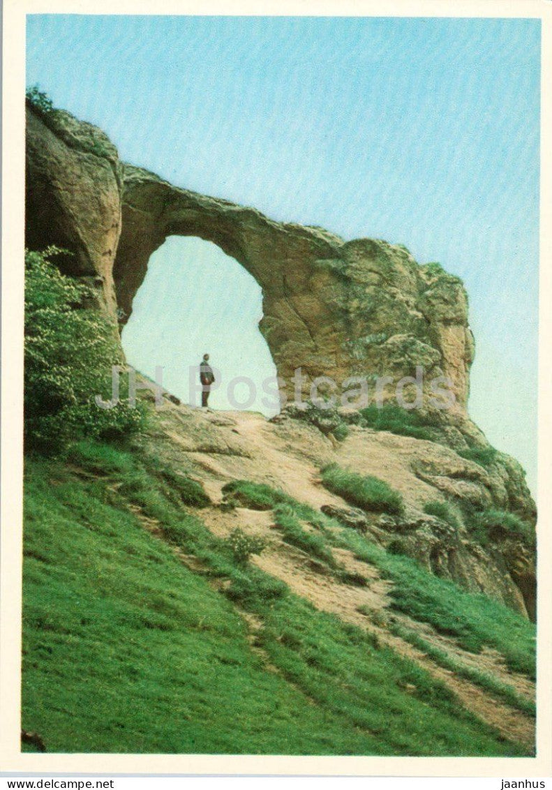 Mount Ring near Kislovodsk - rock arch - Caucasus - 1979 - Russia USSR - unused - JH Postcards