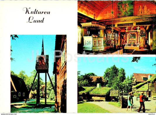 Kulturen Lund - museum - multiview - 1808 - Sweden - unused - JH Postcards