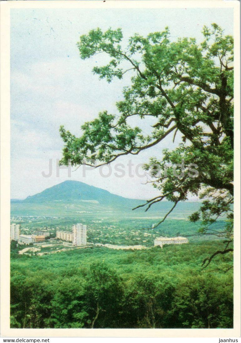 Zheleznovodsk - view of the town - Caucasus - 1979 - Russia USSR - unused - JH Postcards