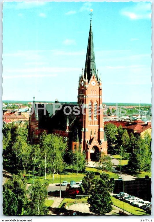 Lulea - Domkyrkan - cathedral - 9/11 - Sweden - unused - JH Postcards