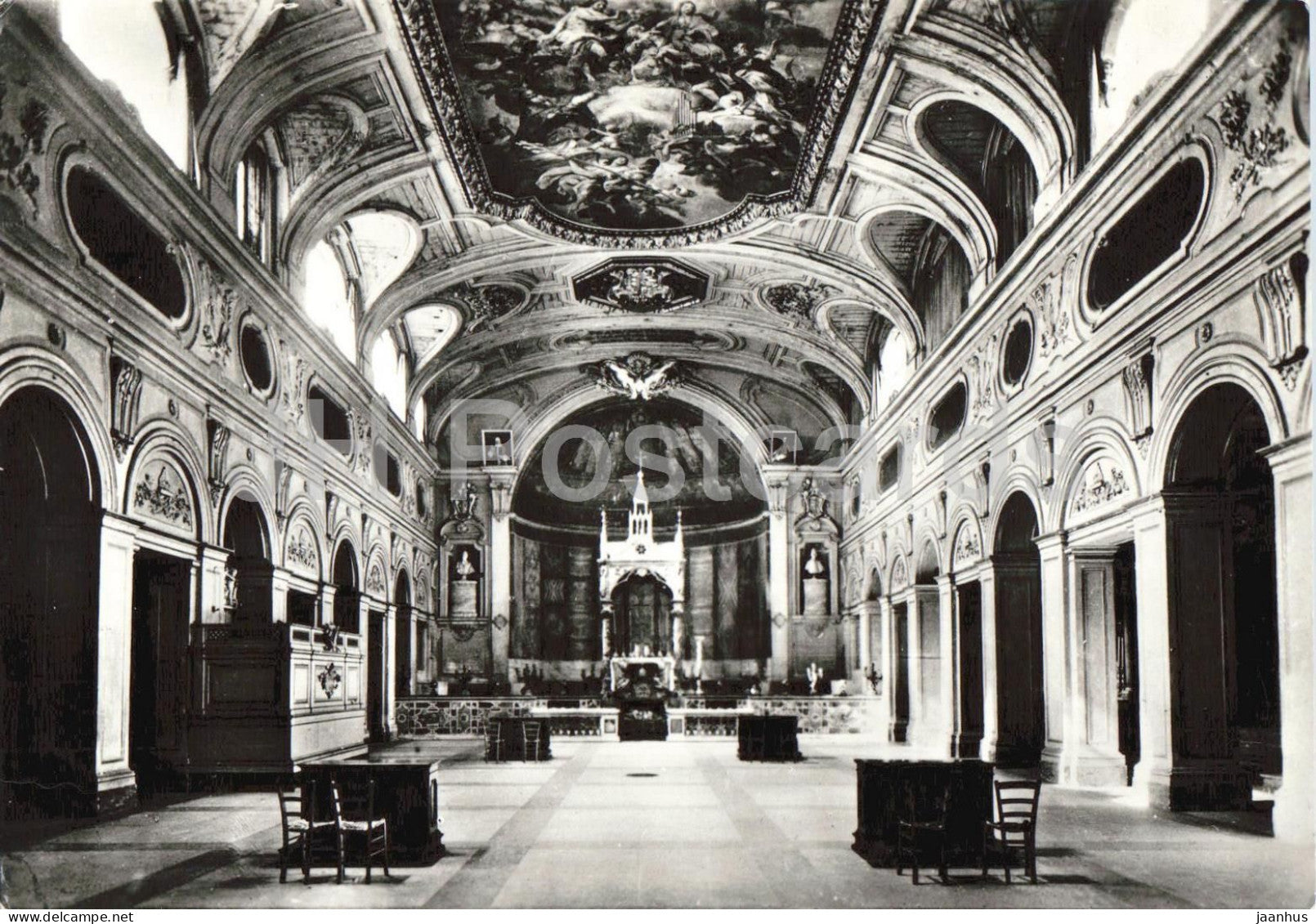 Roma - Rome - Chiesa S Cecilia in Trastevere - church - 5340 - old postcard - Italy - unused - JH Postcards