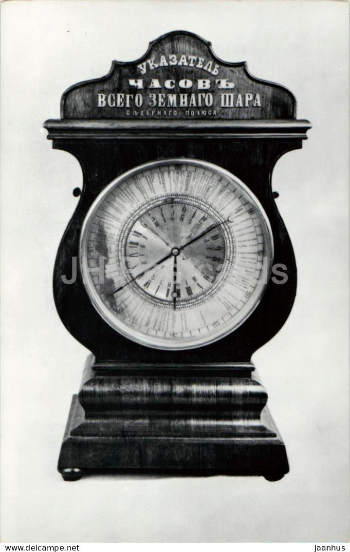Clocks - Astronomical clock for determining local time and meridians - Russia - 1986 - Russia USSR - unused - JH Postcards