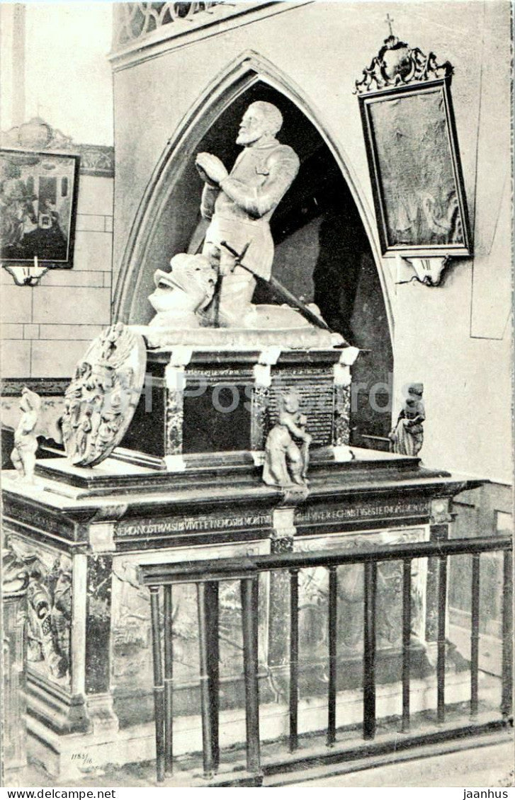 Kufstein Denkmal in Maria Laach - Renaissance tomb monument - old postcard - Austria - unused - JH Postcards