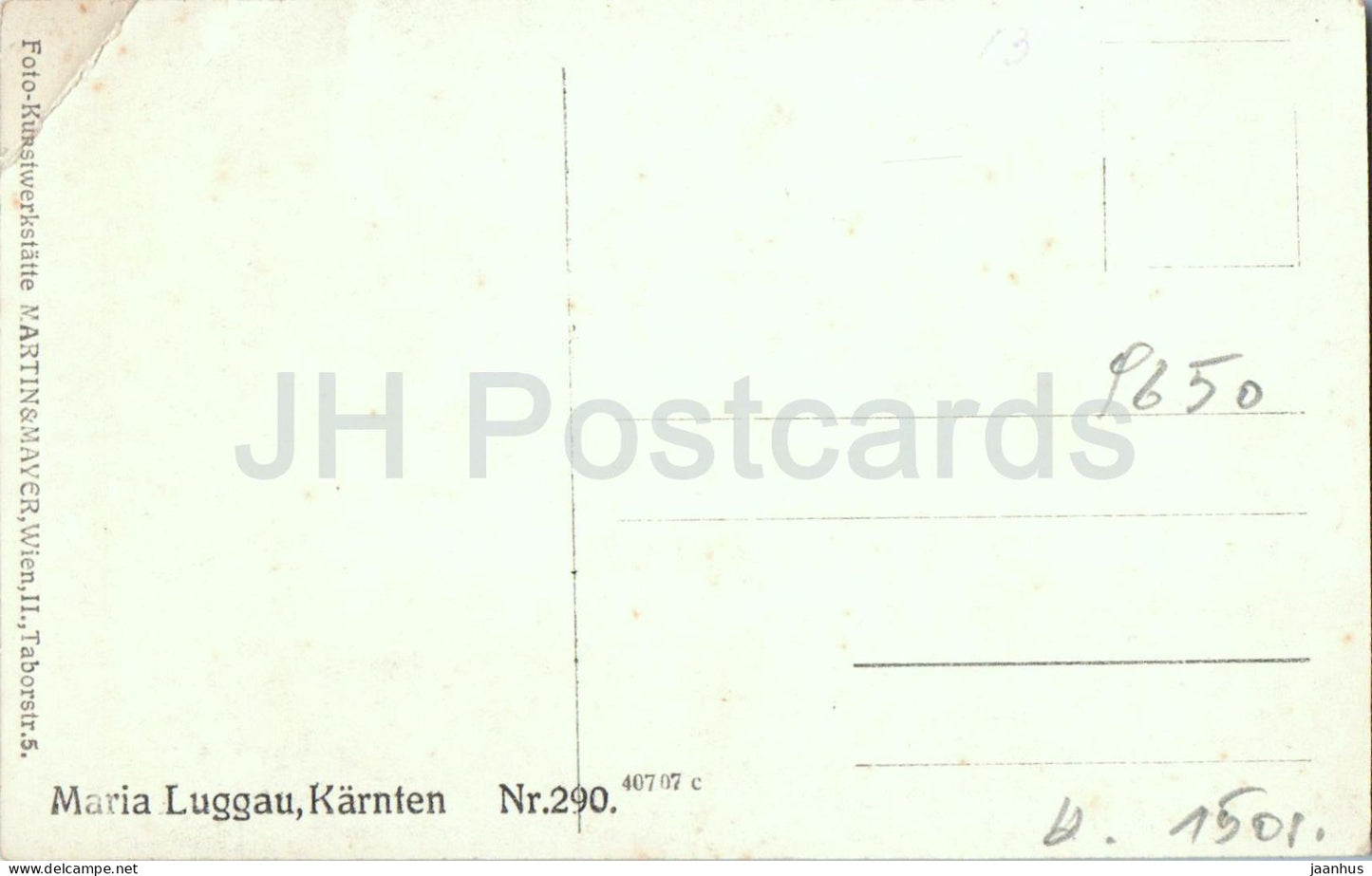 Maria Luggau - Karnten - Village - Mountains - 290 - old postcard - 1930s - Austria - unused