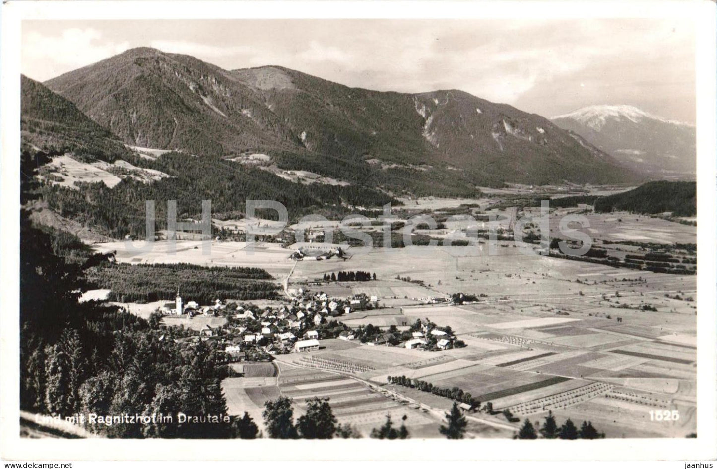 Lind mit Ragnitzhof im Drautale - 1525 - old postcard - Austria - 1940 - unused - JH Postcards