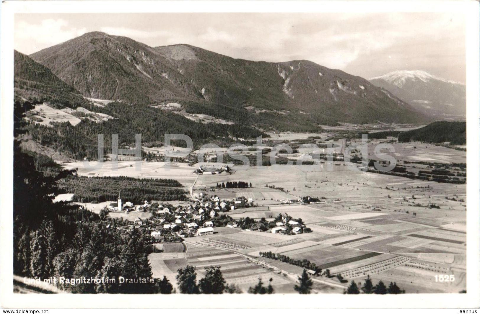 Lind mit Ragnitzhof im Drautale - 1525 - old postcard - Austria - 1940 - unused - JH Postcards