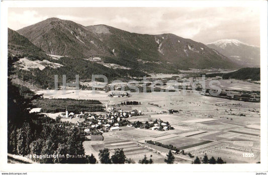 Lind mit Ragnitzhof im Drautale - 1525 - old postcard - Austria - 1940 - unused - JH Postcards