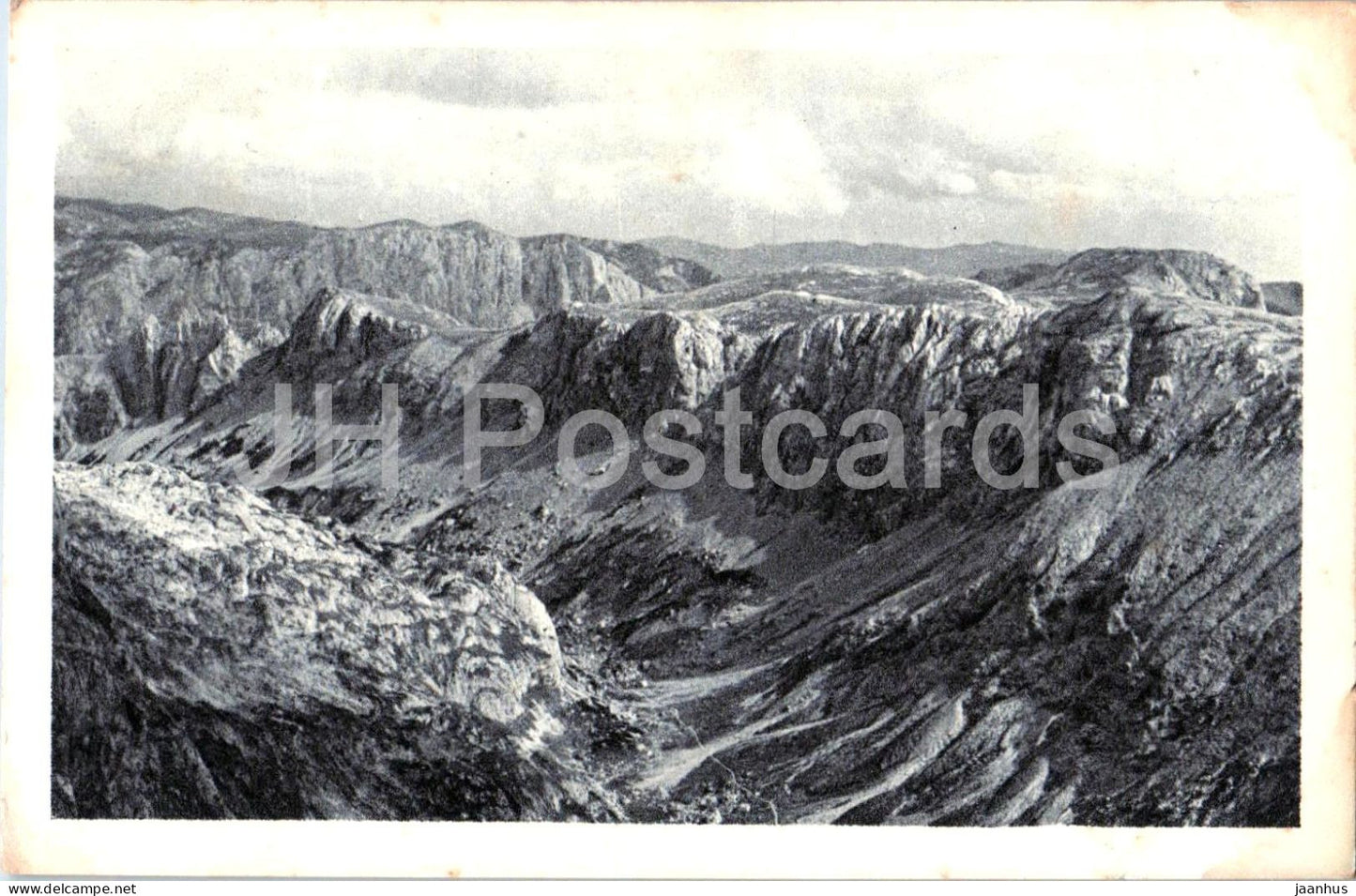 Blick in die Dullwitz vom Hochschwabplateau - Nr. 42 - old postcard - Austria - unused - JH Postcards