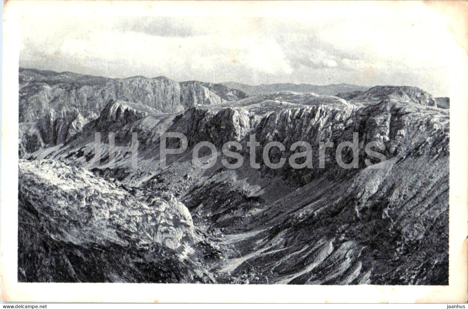 Blick in die Dullwitz vom Hochschwabplateau - Nr. 42 - old postcard - Austria - unused - JH Postcards