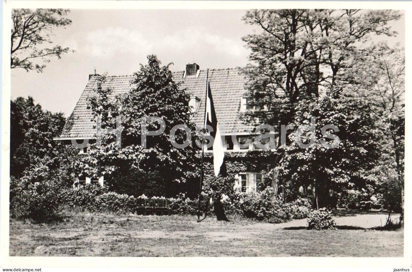Gustav Brieglebhuis Valkeveen - Gustav Briegleb House - old postcard - 1949 - Netherlands - used - JH Postcards