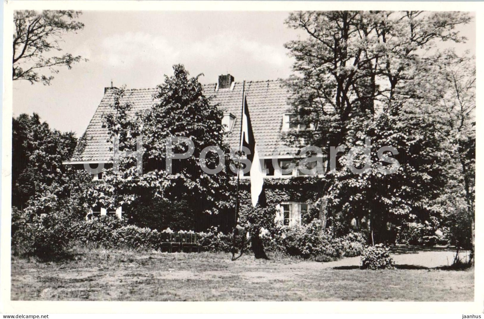 Gustav Brieglebhuis Valkeveen - Gustav Briegleb House - old postcard - 1949 - Netherlands - used - JH Postcards