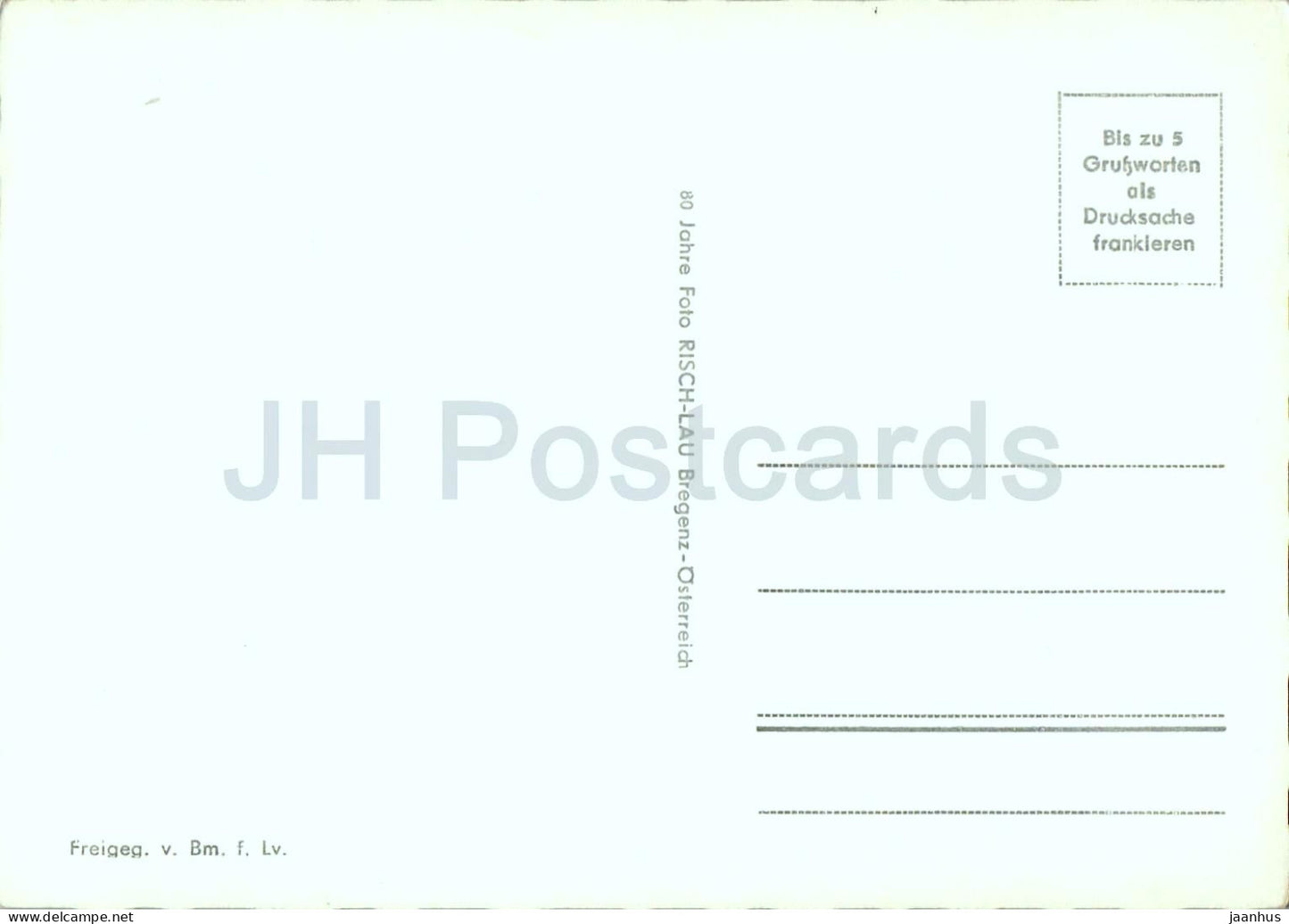 Greit b. Pfunds i. Oberinntal - Tirol - village panorama - mountain valley - 18203 - old postcard - Austria - unused
