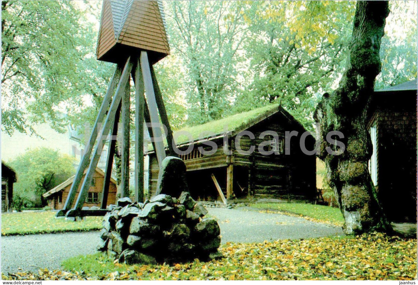 Lund - Klockstapeln Kulturen - bell tower - Sweden - unused - JH Postcards