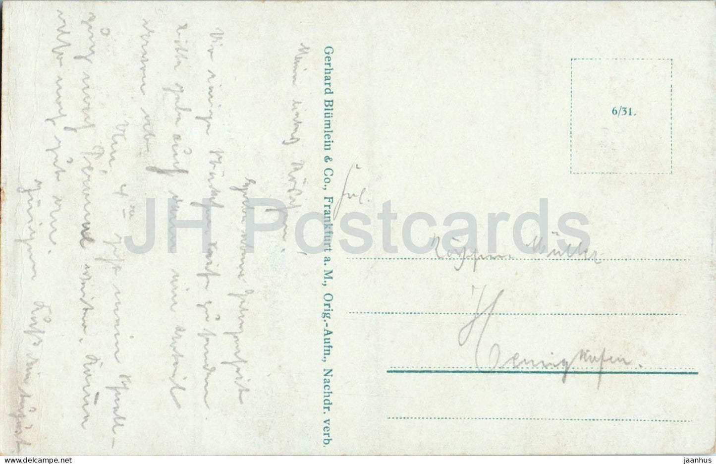 Metz - Kaiser Wilhelm Ring - city view - boulevard - 6/31 - old postcard - France - used