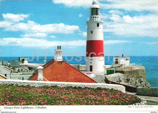 Gibraltar - Europa Point Lighthouse - 2GBZ25 - Gibraltar - unused - JH Postcards