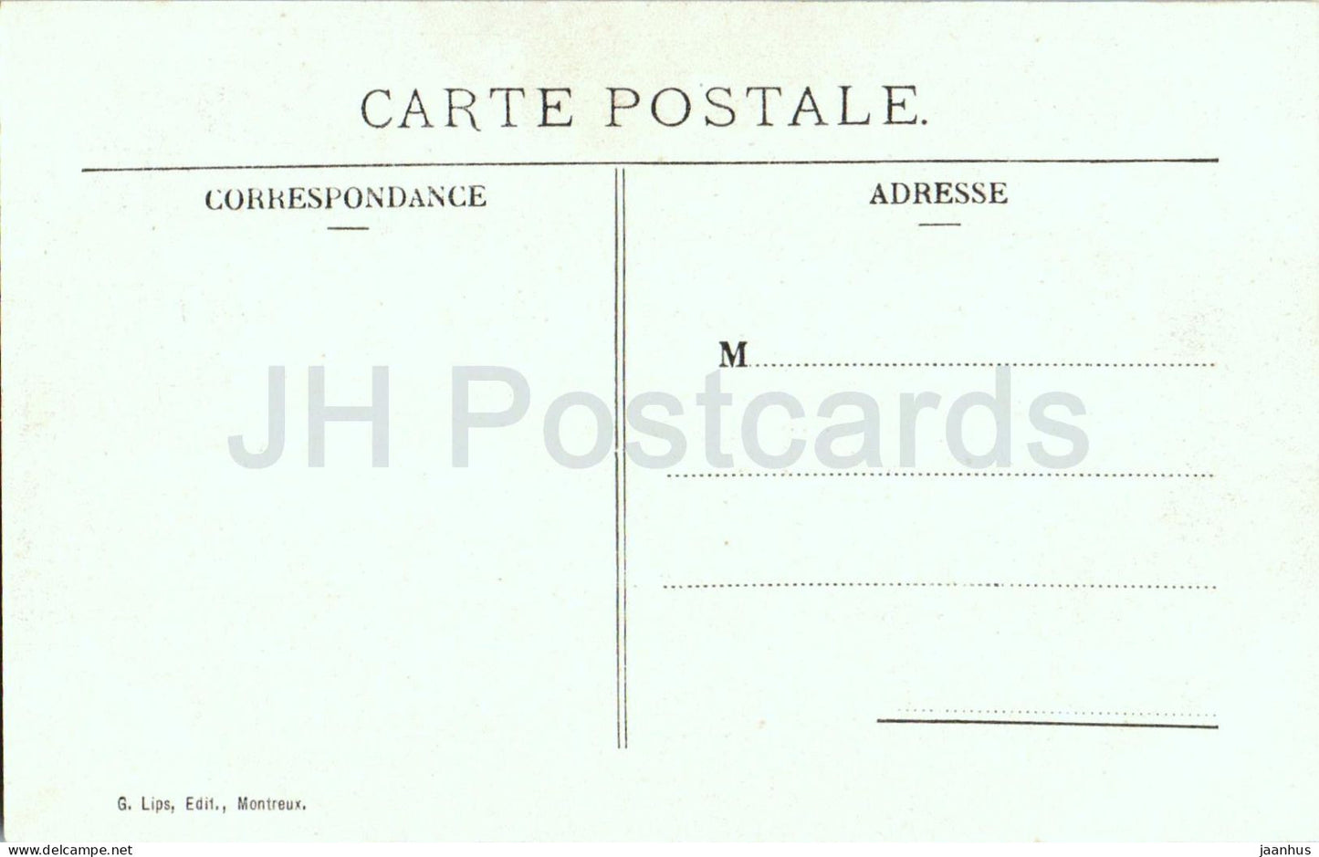 Geneve - Geneva - Ile Rousseau et Pont du Mont-Blanc - bridge - 42 - old postcard - Switzerland - unused